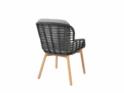 4 Seasons Outdoor Lugano Dining-Stuhl Teak