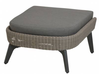 4 Seasons Outdoor Luxor Fussteil, inkl. Kissen