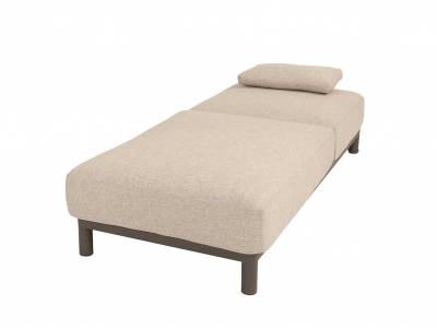 4 Seasons Outdoor Madeira Sunbed, inkl. Polster, terre