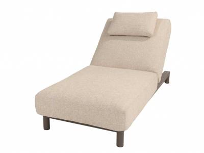 4 Seasons Outdoor Madeira Sunbed, inkl. Polster, terre