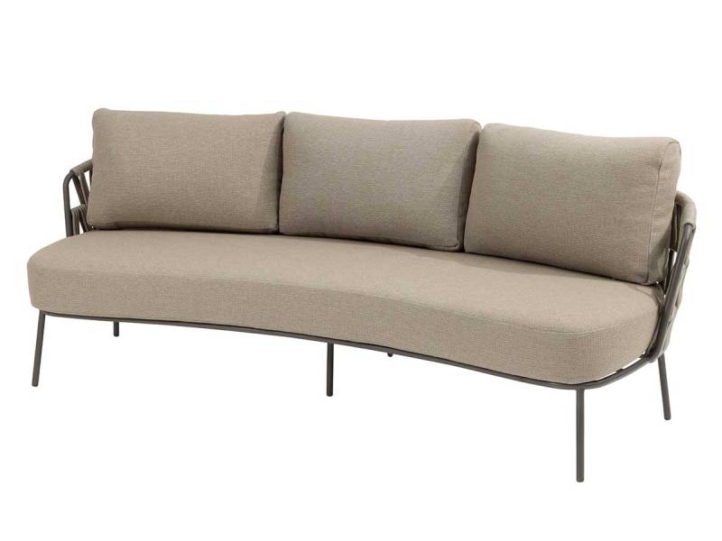 4 Seasons Outdoor Mallorca 3-Sitzer Bank inkl. 3 Kissen