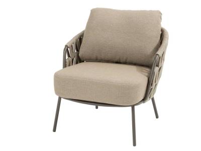 4 Seasons Outdoor Mallorca low Dining Stuhl inkl. 2 Kissen