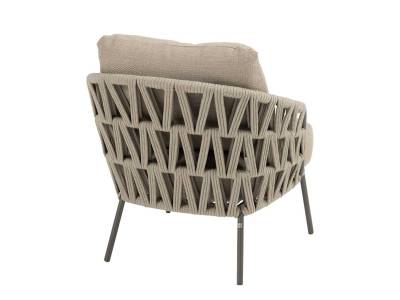 4 Seasons Outdoor Mallorca low Dining Stuhl inkl. 2 Kissen