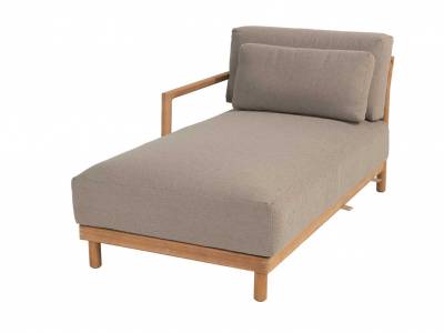 4 Seasons Outdoor Marie Chaise Lounge inkl. Polster
