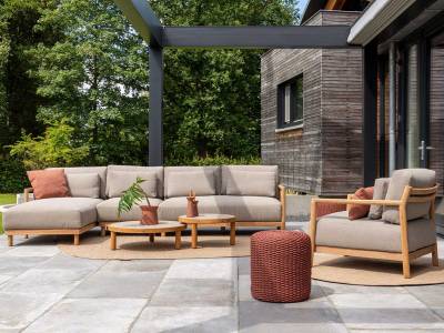 4 Seasons Outdoor Marie Living-Sessel inkl. Polster