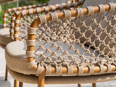 4 Seasons Outdoor Martinique Living Sessel inkl. 2 Kissen