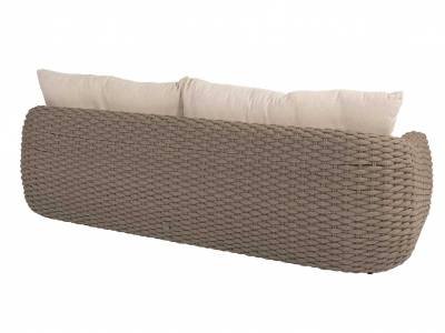 4 Seasons Outdoor Maxime 3-Sitzer Living Sofa mit Polster