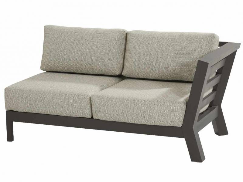 4 Seasons Outdoor Meteoro modular 2 -Sitzer Sofa L arm inkl. 4 Kissen (ohne Arm-Kissen)