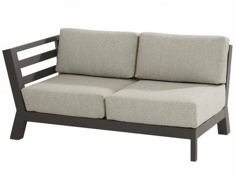 4 Seasons Outdoor Meteoro modular 2 -Sitzer Sofa R arm inkl. 4 Kissen (ohne Arm-Kissen)