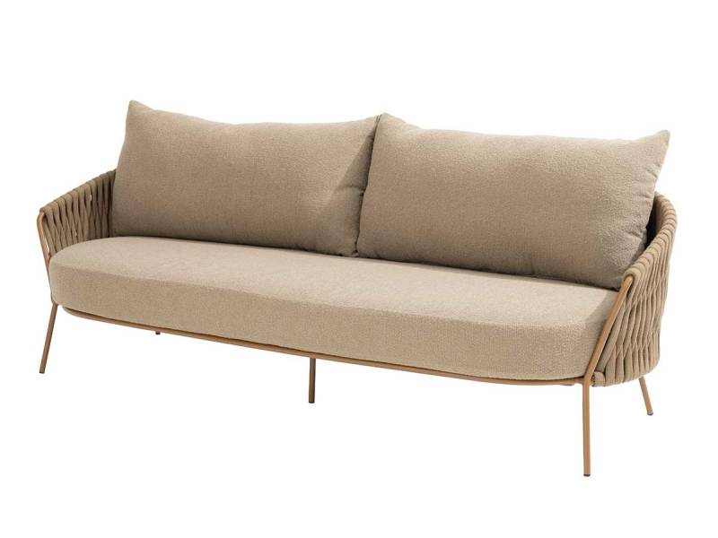 4 Seasons Outdoor Molina 3-Sitzer Bank inkl. 3 Kissen