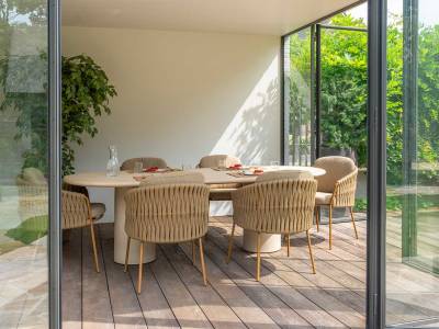 4 Seasons Outdoor Molina Dining Stuhl inkl. 2 Kissen