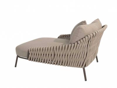 4 Seasons Outdoor Montera Daybed, terre inkl. 3 Kissen