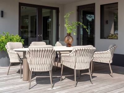 4 Seasons Outdoor Montera Dining-Sessel mit 2 Kissen