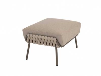 4 Seasons Outdoor Montera Fußhocker mit Kissen