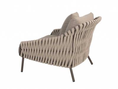 4 Seasons Outdoor Montera Living-Sessel XL, terre inkl. 3 Kissen