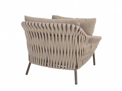 4 Seasons Outdoor Montera Living-Sessel XL, terre inkl. 3 Kissen