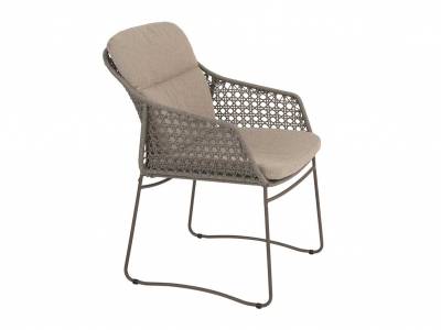 4 Seasons Outdoor Moretti Dining-Sessel mit Polster