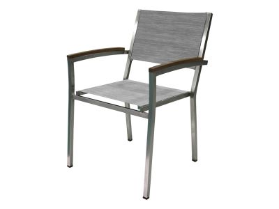 4 Seasons Outdoor Nexxt Gartenstuhl, ashgrey, stapelbar