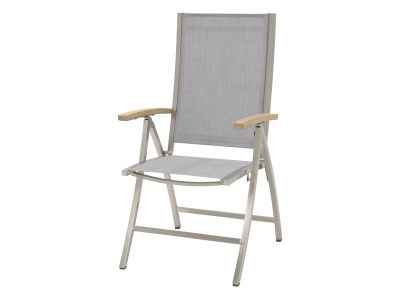 4 Seasons Outdoor Nexxt Gartenstuhl, ashgrey, verstellbar