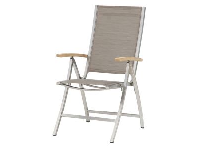 4 Seasons Outdoor Nexxt Gartenstuhl, mocca, verstellbar