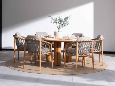 4 Seasons Outdoor Nora Dining-Sessel mit Polster