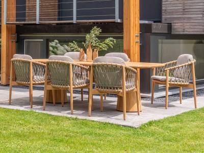 4 Seasons Outdoor Nora Dining-Sessel mit Polster