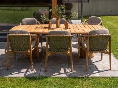 4 Seasons Outdoor Nora Dining-Sessel mit Polster