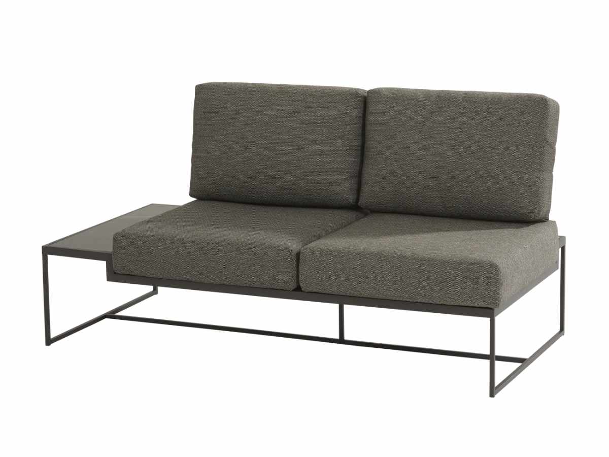 4 Seasons Outdoor Patio Platform 2 -Sitzer rechts inkl. 4 Kissen