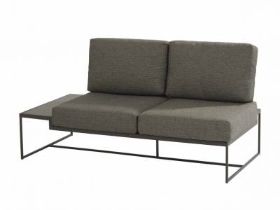 4 Seasons Outdoor Patio Platform 2 -Sitzer rechts inkl. 4 Kissen
