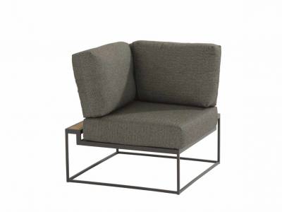 4 Seasons Outdoor Patio Platform Eck-Modul inkl. 3 Kissen