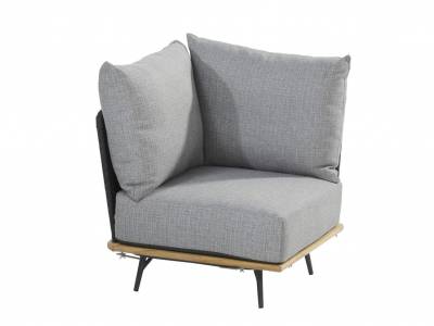 4 Seasons Outdoor Positano Eckmodul inkl. 3 Sitzkissen