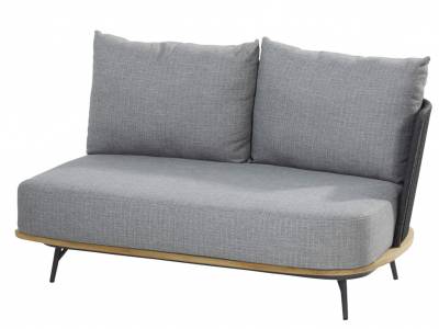4 Seasons Outdoor Positano modular 2-Sitzer Sofa inkl. 4 Sitzkissen