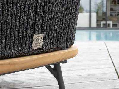 4 Seasons Outdoor Positano modular 2-Sitzer Sofa inkl. 4 Sitzkissen