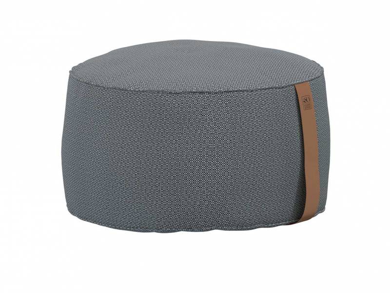 4 Seasons Outdoor Pouf groß 72 x 38 cm anthrazit