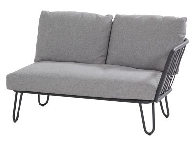 4 Seasons Outdoor Premium 2-Sitzer Armlehne links, inkl. 3 Kissen