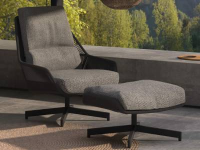 4 Seasons Outdoor Primavera Living-Sessel inkl. 2 Kissen