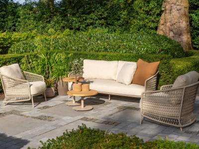 4 Seasons Outdoor Puccini Living-Sessel inklusive Kissen