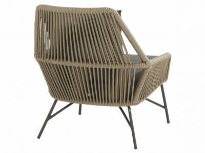 4 Seasons Outdoor Ramblas living Sessel Taupe inkl. 2 Kissen