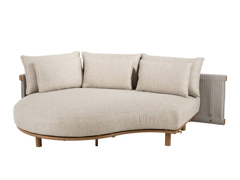 4 Seasons Outdoor Safina Chaise Lounge inkl. 7 Kissen