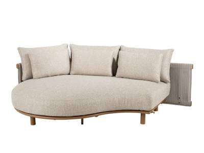 4 Seasons Outdoor Safina Chaise Lounge inkl. 7 Kissen