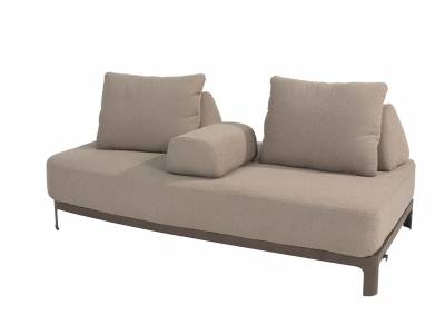 4 Seasons Outdoor Santorini 2-Sitzer Bank inkl. Polstern