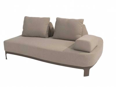 4 Seasons Outdoor Santorini Cuddle Bank inkl. Polstern