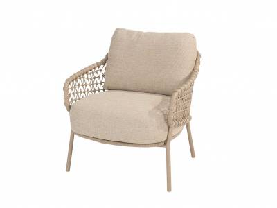 4 Seasons Outdoor Sardinia niedriger Dining-Sessel inkl. Polster