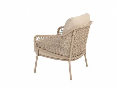 4 Seasons Outdoor Sardinia niedriger Dining-Sessel inkl. Polster
