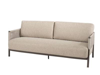 4 Seasons Outdoor Savanne 3-Sitzer Bank inkl. 3 Kissen