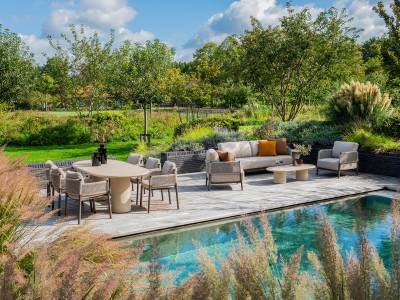 4 Seasons Outdoor Savanne Dining Stuhl inkl. 2 Kissen