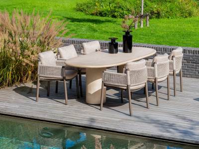 4 Seasons Outdoor Savanne Living Sessel inkl. 2 Kissen