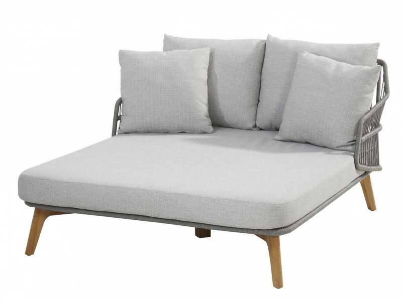 4 Seasons Outdoor Sempre Daybed Teak inkl. 6 Kissen