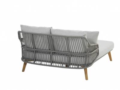 4 Seasons Outdoor Sempre Daybed Teak inkl. 6 Kissen