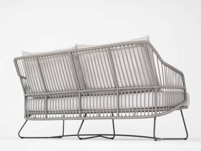 4 Seasons Outdoor Sempre Living-Sofa inkl. 4 Kissen